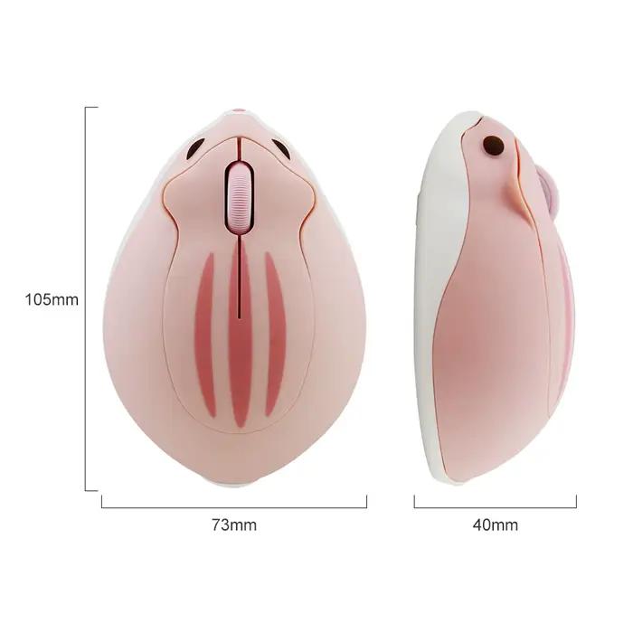 Mini souris ergonomique Bluetooth 2.4G +