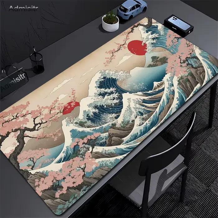 Tapis de souris XXL en fleurs de cerisier
