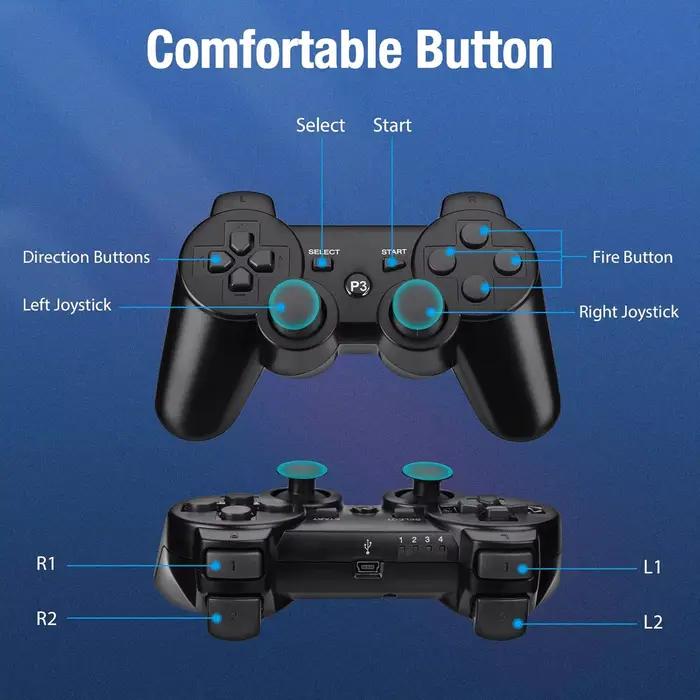 Manette sans fil Bluetooth pour PS3