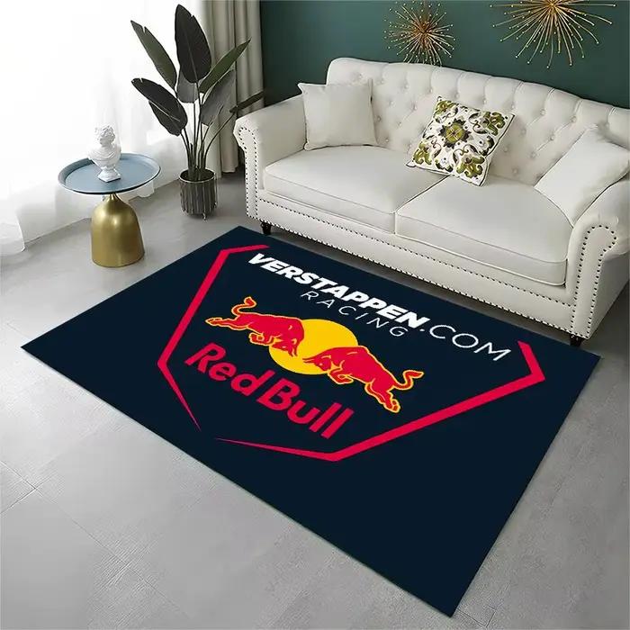 Tapis antidérapant Racing Car R-Red B-Bull pour salon