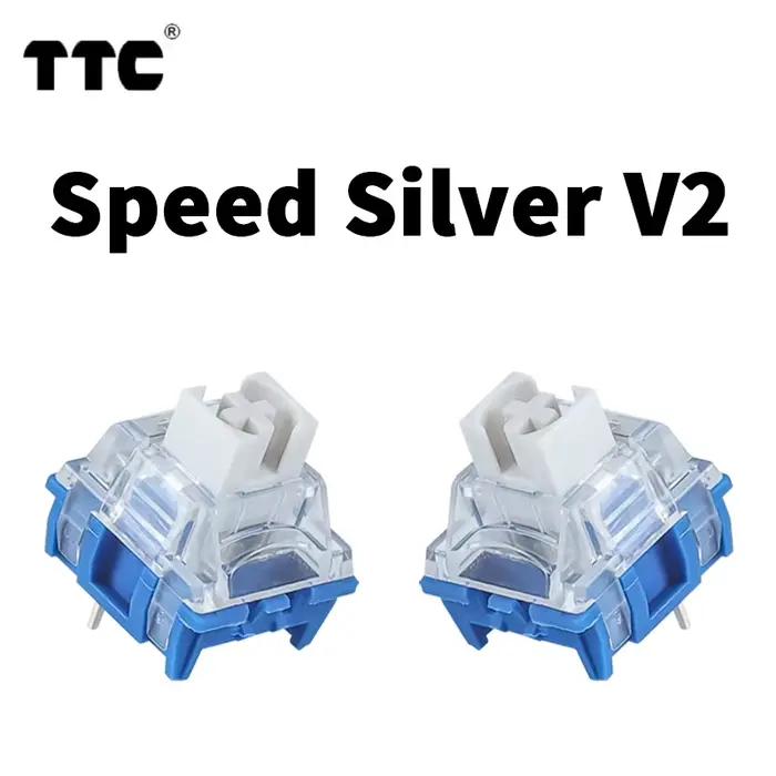 TTC Speed Silver V2 – clavier mécanique de Gamer personnalisé
