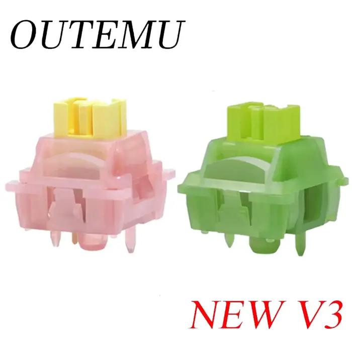 Outemu silencieux pêche V3 commutateur lubrifié