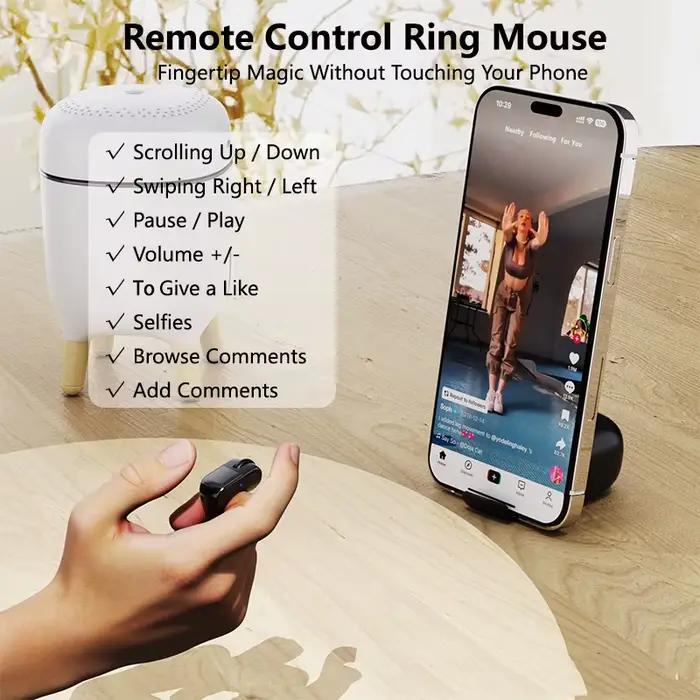 Mini souris annulaire - Rechargeable