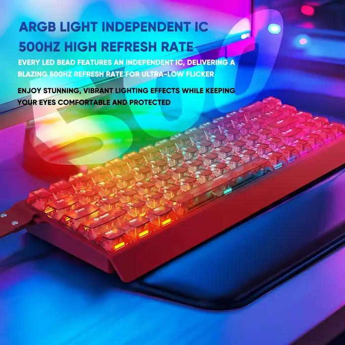 Clavier mécanique magnétique filaire pour gamer IROK Carotmas Mercury68 Mercury 68
