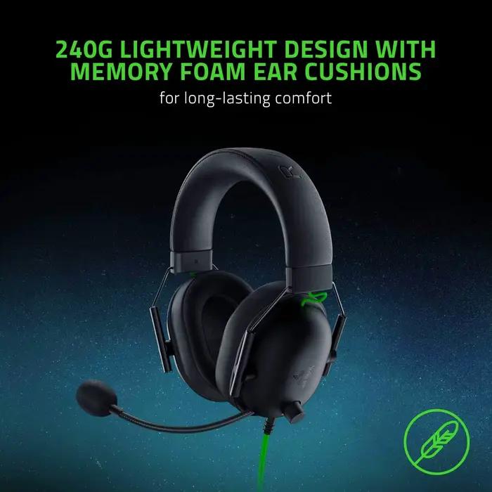 Razer-Casque de jeu filaire BlackShlavabo V2 X