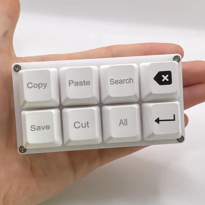 8 touches petit clavier travail raccourci