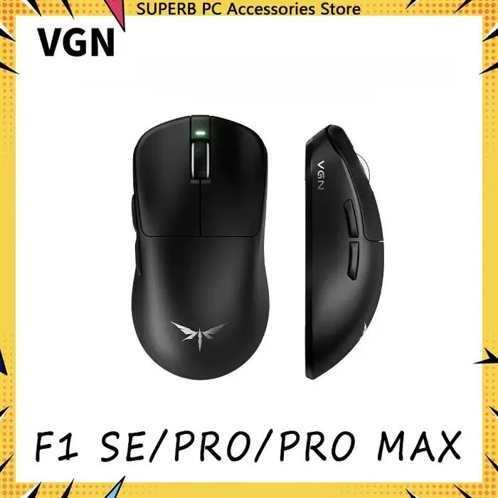 Souris sans fil Bluetooth légère VGN Dragonfly F1 SE/PRO/PRO MAX/MOBA PAW 3395 26000DPI rechargeable