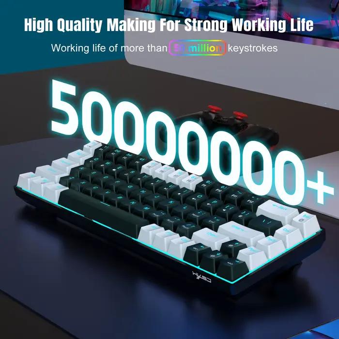 Clavier mécanique ergonomique rétro4.2 RVB LED