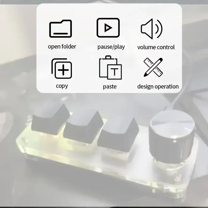 Clavier mécanique USB pour Photoshop