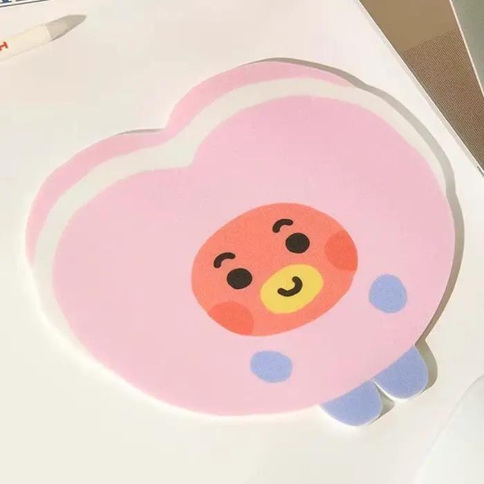 Tapis de Souris BT21 Série Pâtisserie Dessin Animé