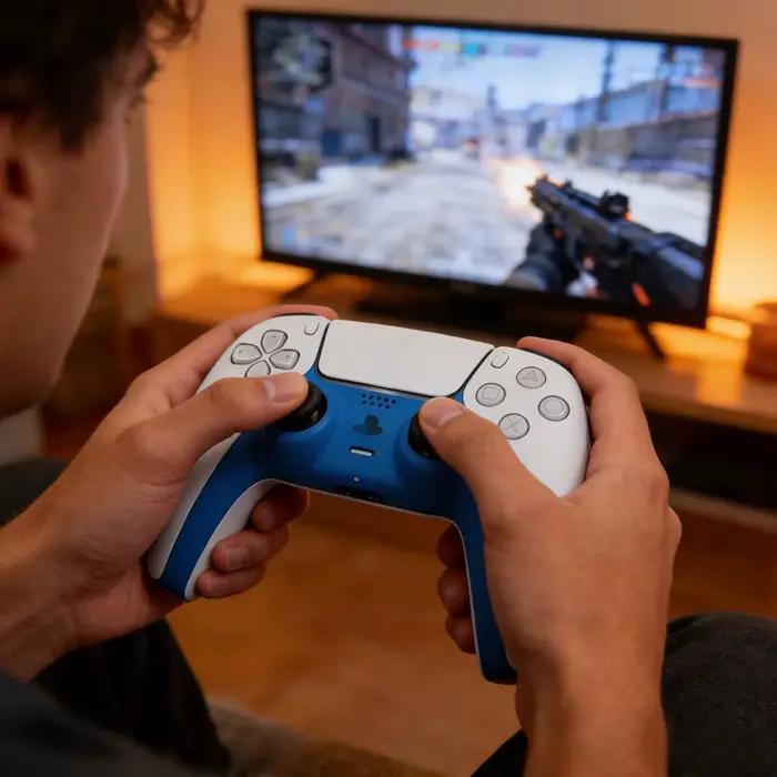 5 pièces pour manette de jeu PS5 Playstation
