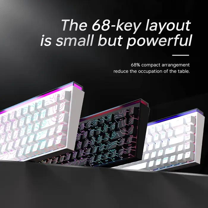 Clavier mécanique filaire AJAZZ NK68