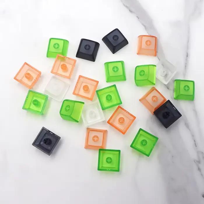 Touches de clavier PBT personnalisées pour gamer, XDA profil, couleurs noires, blanches et roses, compatible avec les commutateurs Cherry MX et le clavier GK61, pour personnaliser votre espace de jeu ```