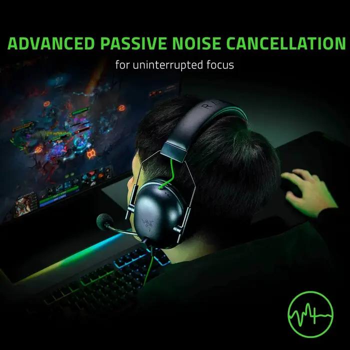 Razer-Casque de jeu filaire BlackShlavabo V2 X