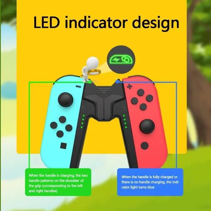 Manette de jeu sans fil en forme de V