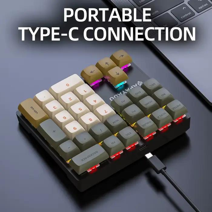 Mini clavier mécanique numérique K33 APAYADO