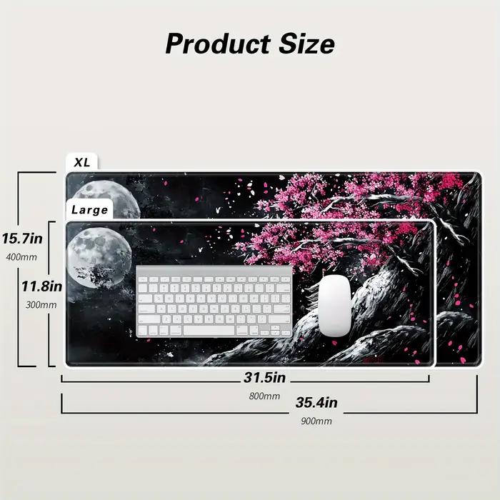Tapis de souris fleurs de cerisier grand
