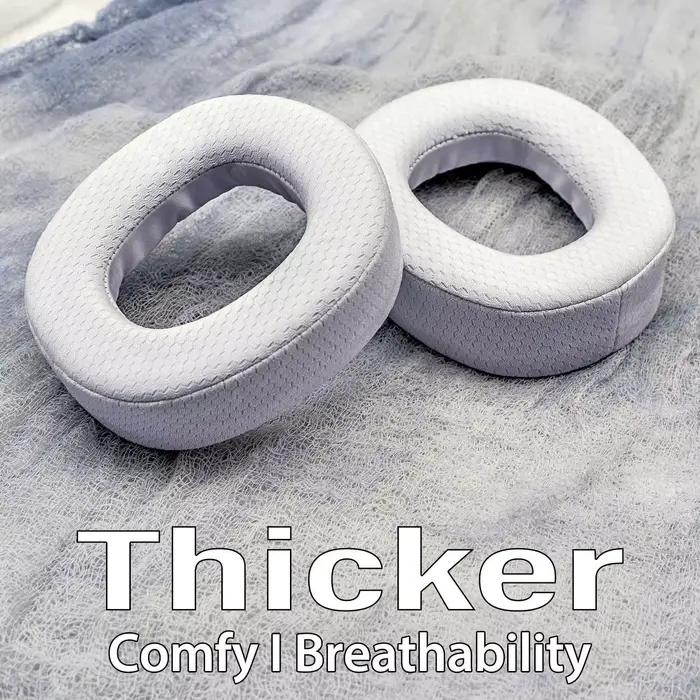 Coussinets d'oreille en maille respirante de remplacement pour casques de jeu Logitech G735