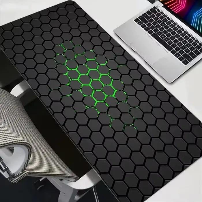 Tapis de souris hexagonal pour ordinateur