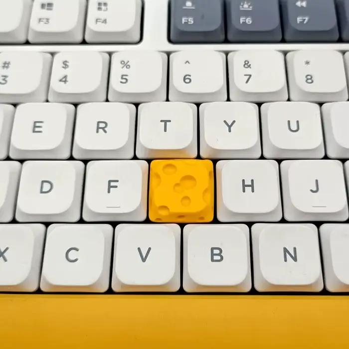 Cheese – capuchons de touches pour clavier mécanique KT