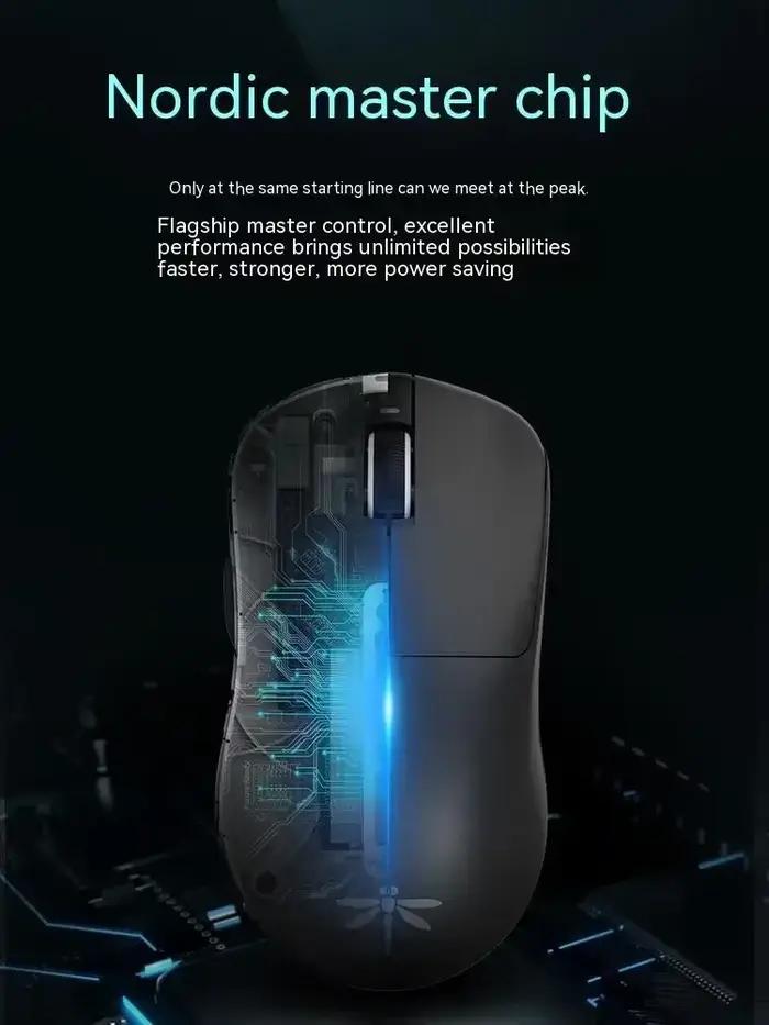 Souris sans fil Bluetooth légère VGN Dragonfly F1 SE/PRO/PRO MAX/MOBA PAW 3395 26000DPI rechargeable