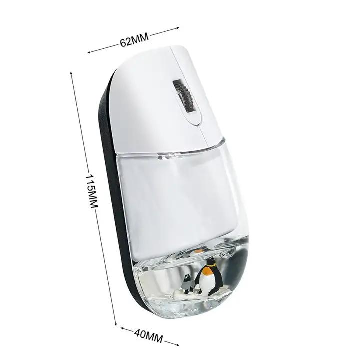 Souris sans fil animale flottante