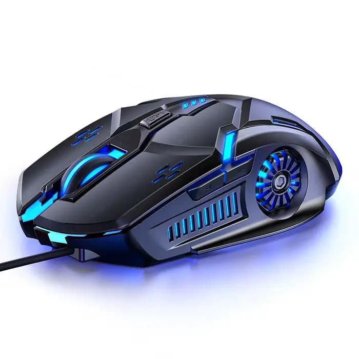 G5 souris de jeu filaire muet rétro-éclairage rvb