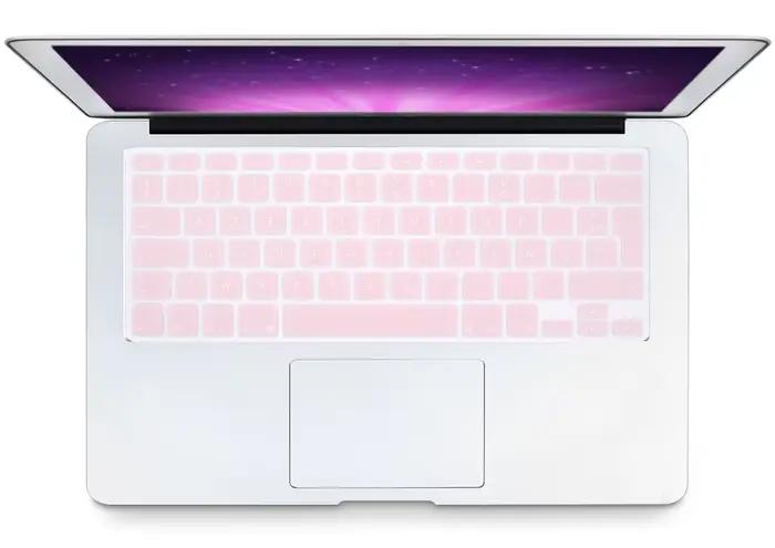 HRH AZERTY Housse de clavier français UE pour Mac Air 13"A1466 2010-2017 Pro 13/15" (avec/sans écran Retina