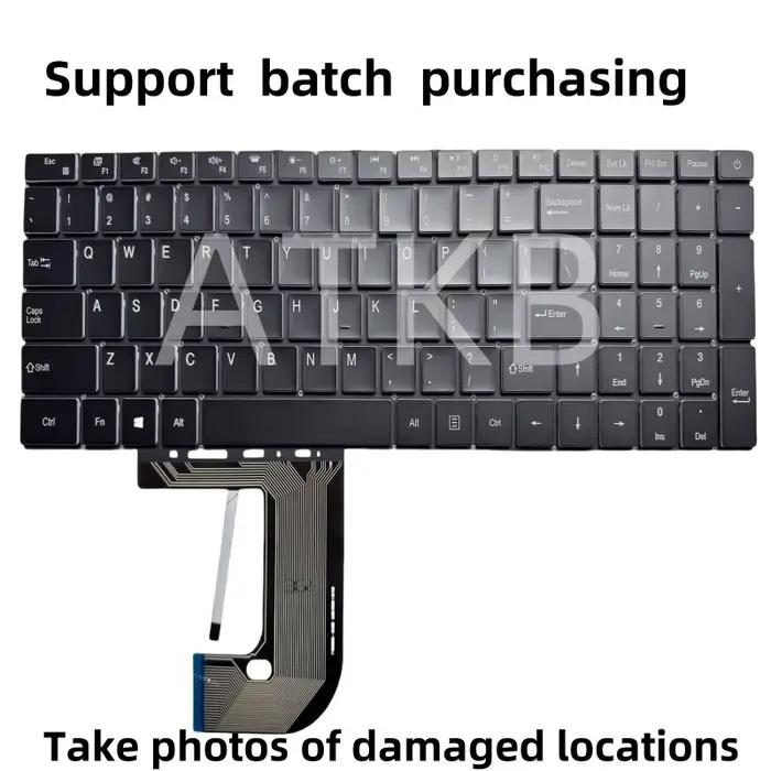 Clavier d'ordinateur portable anglais américain pour Azerty AZ-1506