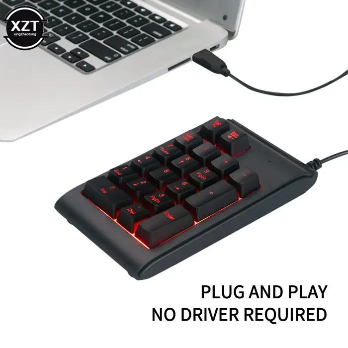 Pavé numérique mécanique clavier