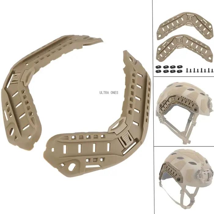 Dulhelmet-Rail de guidage latéral pour casque de chasse