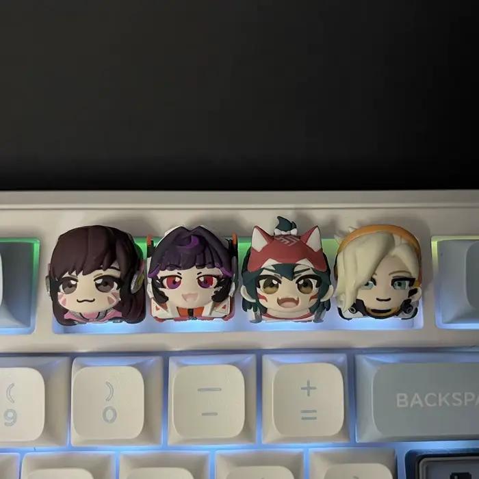 Keycap Overwatch Juno, personnage de jeu