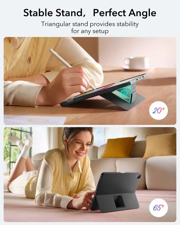 Clavier flexible ESR pour iPad 12/11/10 Gen