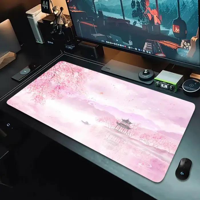 Tapis de souris arbre fleur de cerisier
