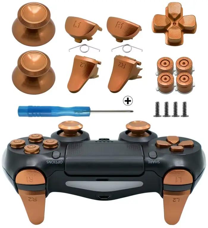 Boutons métalliques pour manette PS4 Slim/PS4 Pro