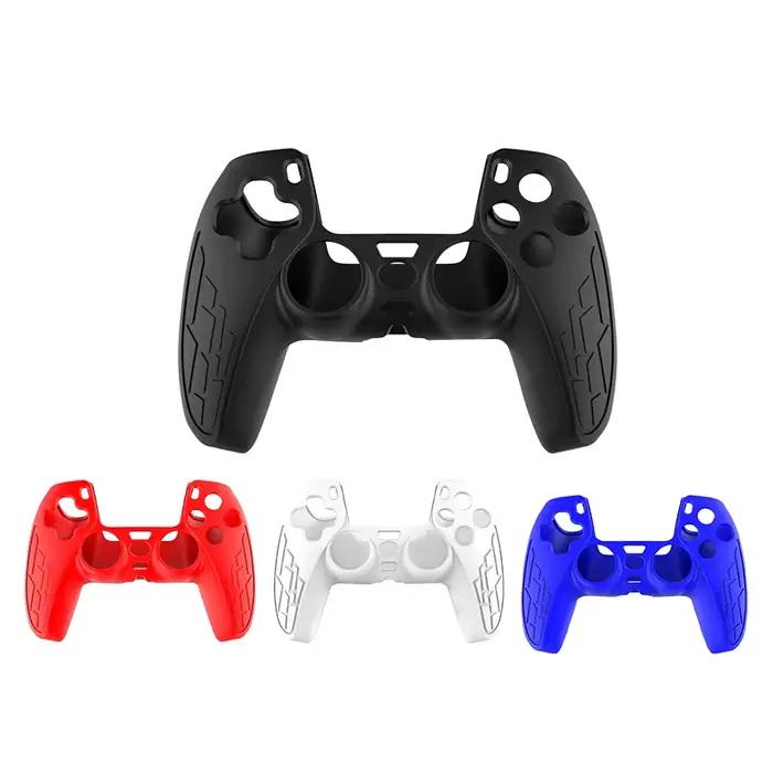 Étui de protection en silicone souple pour manette PS5