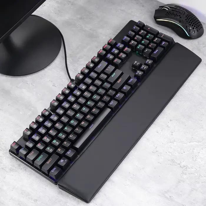 Repose-poignet ergonomique en mousse à mémoire de forme pour clavier
