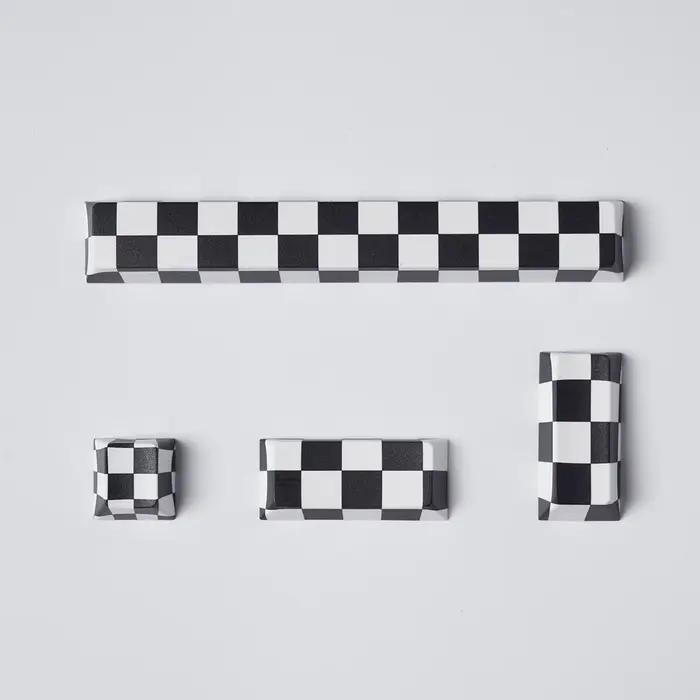 Capuchons de touches noirs en PBT