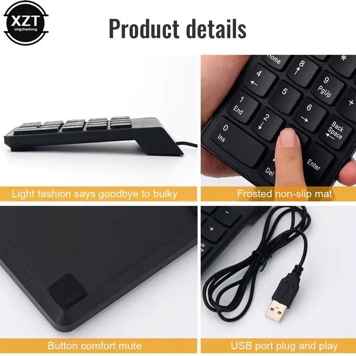 Clavier numérique universel 18 prédire