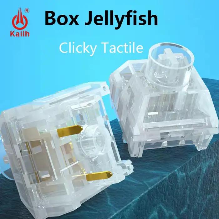 Interrupteur mécanique Kailh Box Jellyfish Clicky Tactile 5 broches
