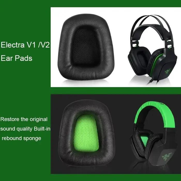 Coussinets d'oreille de remplacement pour casque Razer Electra V1/V2