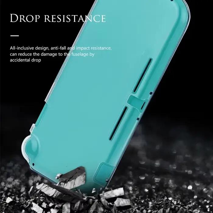 Étui de protection complet en cristal antidérapant pour console Switch Lite