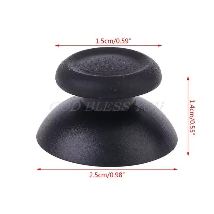 Manettes analogiques de rechange pour Sony PS4, 10 pièces, noir