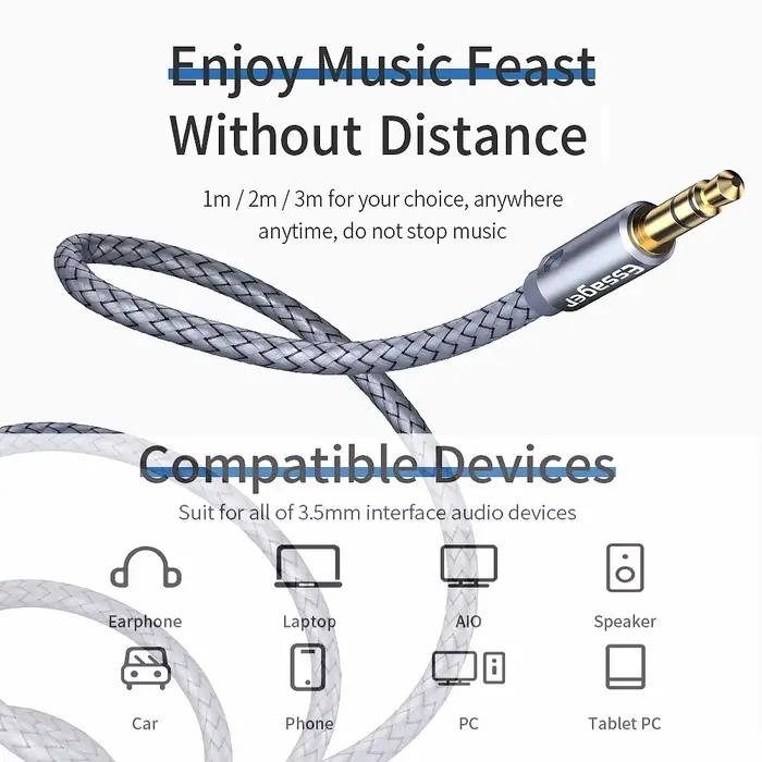 Essager – câble d'extension de casque