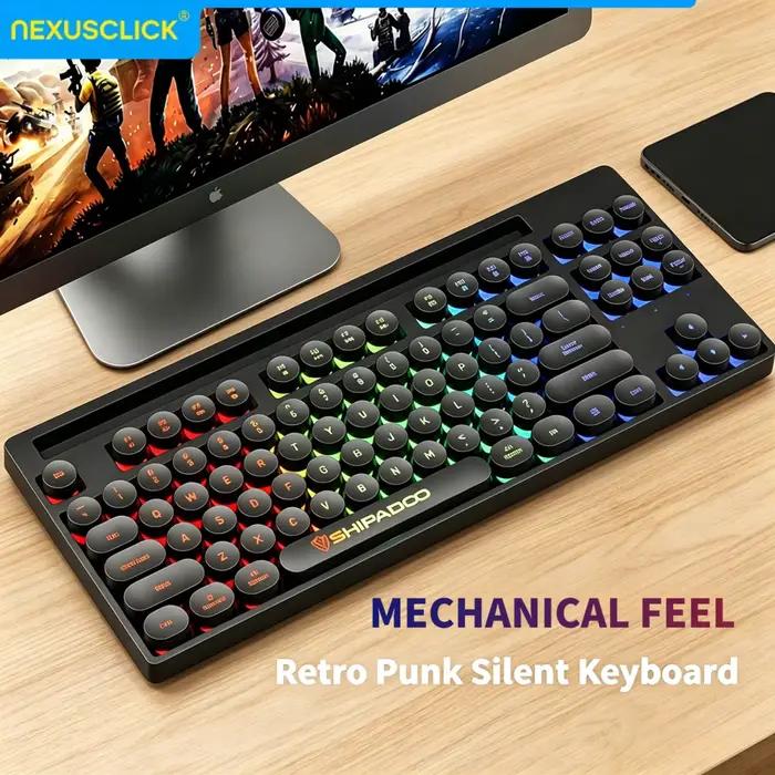 Clavier mécanique NexusClick 87 touches rétroéclairé