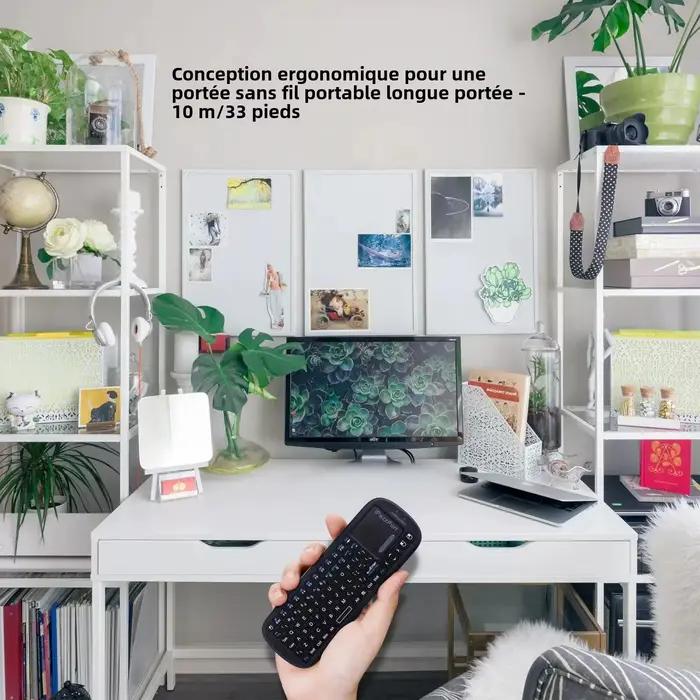 IPazzPort Mini clavier sans fil Bluetooth et 2