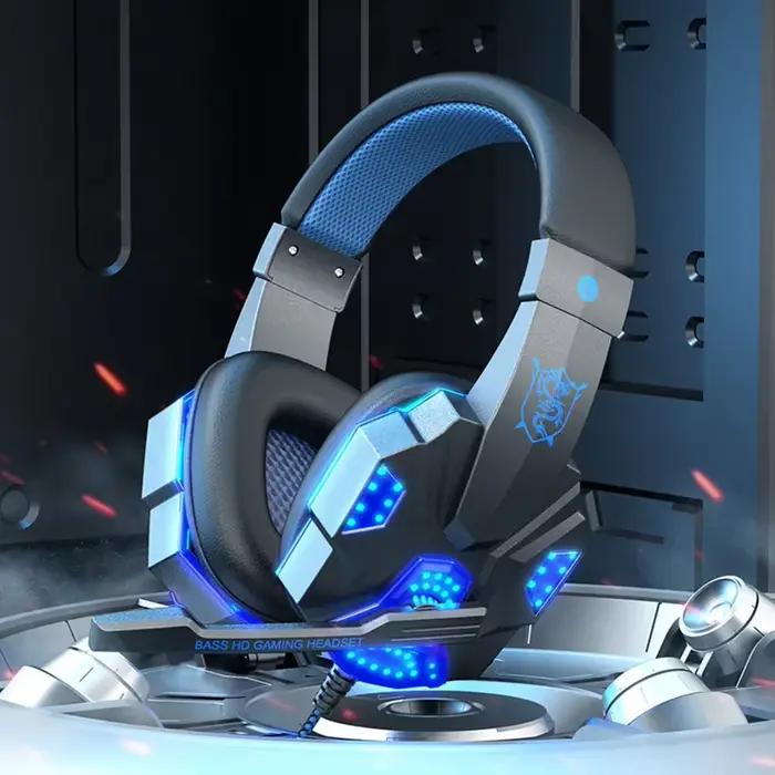 Casque de jeu filaire avec micro