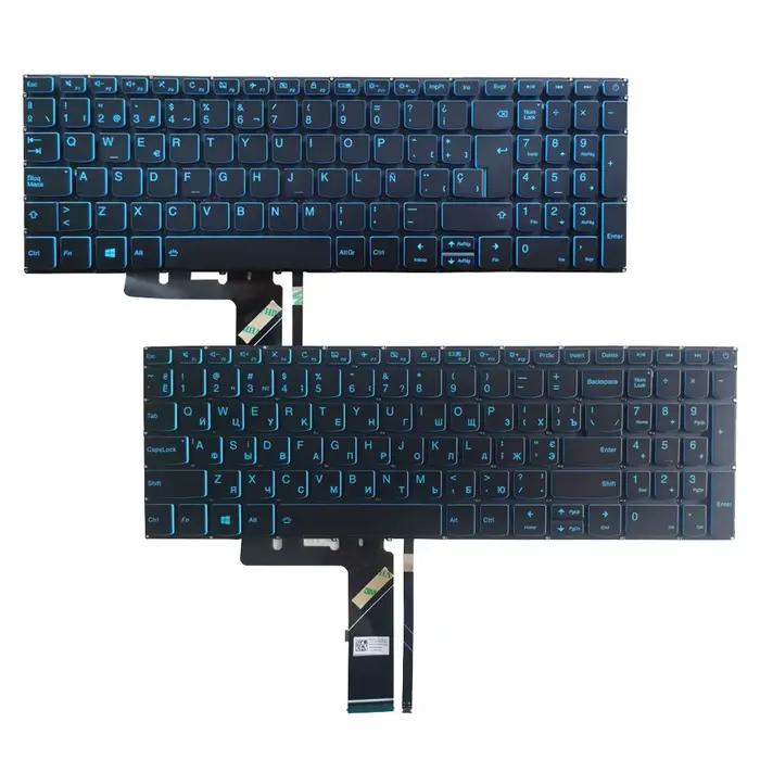 Nouveau clavier rétroéclairé US/Français/Brésilien/Russe/Espagnol pour IdeaPad L340-17 L340-15 L340-17IRH L340-15IRH