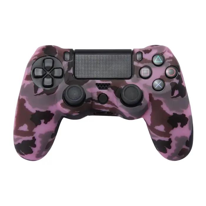CamSolomon-Coque de protection en silicone souple pour manette Sony Playstation 4