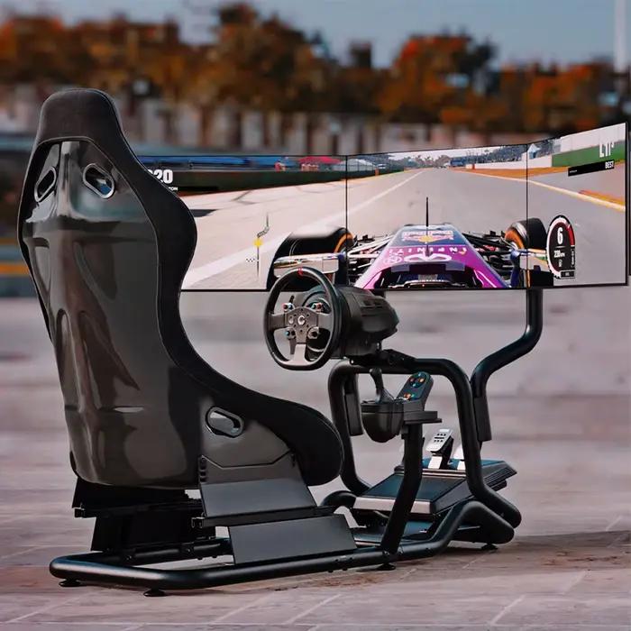 Cockpit de simulation de course automobile F1 LRS07-BS-KP04 pour commande en gros